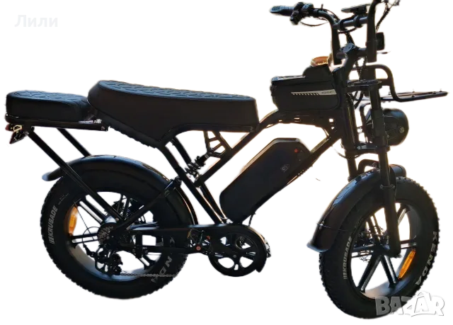 Електрическо колело shadow Raiden x80pro НОВО, снимка 6 - Велосипеди - 56150680