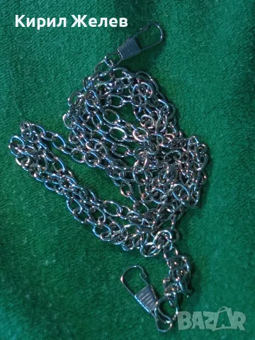 ЗДРАВО СИНДЖИРЧЕ ДРЪЖКА За ДАМСКА ЧАНТИЧКА от НИКЕЛИРАНА НЕРЪЖДАЕМА СТОМАНА 47417, снимка 8 - Колиета, медальони, синджири - 47285471