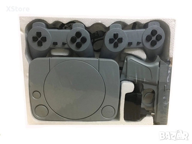 Телевизионна игра PST4 / Пистолета работи само на кинескопен телевизор, снимка 4 - Други игри и конзоли - 52447932