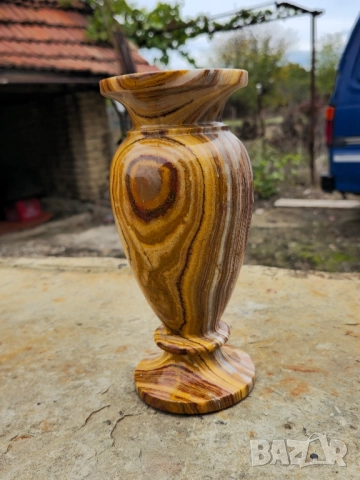 Ваза от Мраморен Оникс , снимка 2 - Декорация за дома - 52113633