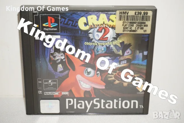 Игра за PS1 Crash Bandicoot: Cortex Strikes Back ТЕСТВАНА И РАБОТЕЩА