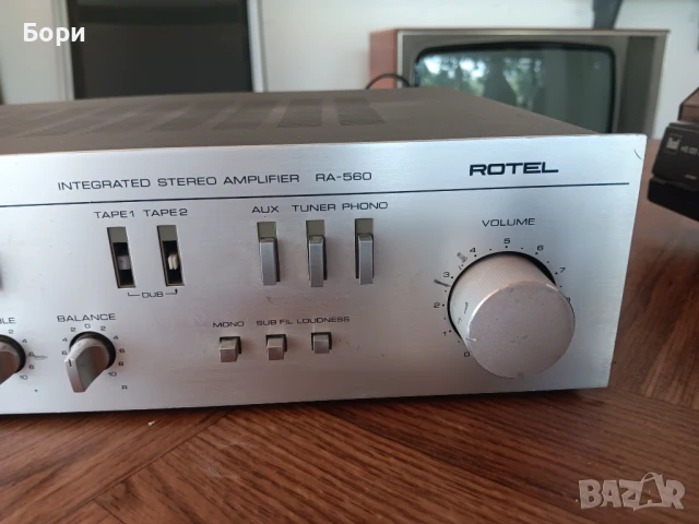ROTEL RA-560 Услилвател, снимка 5 - Ресийвъри, усилватели, смесителни пултове - 51402134