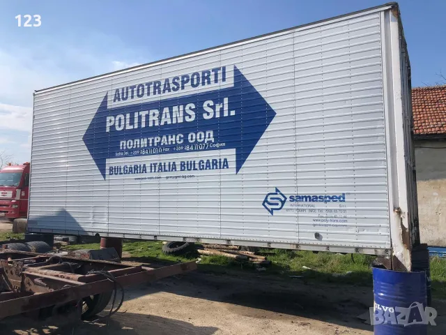 Фургон алуминиев 7.40×3.0×2.50, снимка 5 - Ремаркета - 53975373