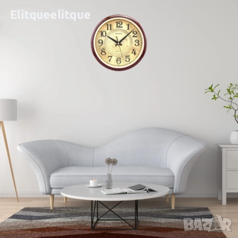 Безшумен стенен часовник, снимка 2 - Други стоки за дома - 52347191