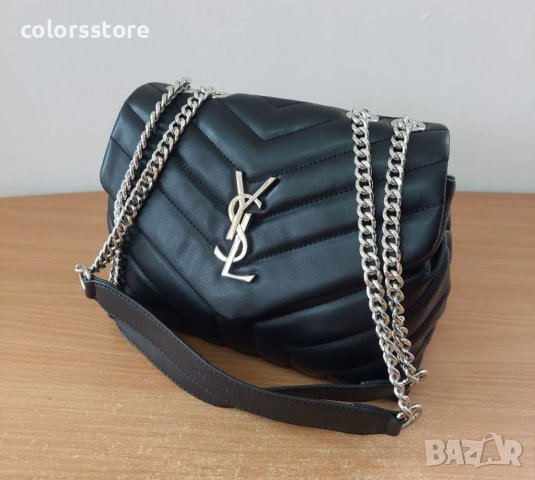 Черна чанта/реплика  YSL код SG-Z131, снимка 5 - Чанти - 42277948