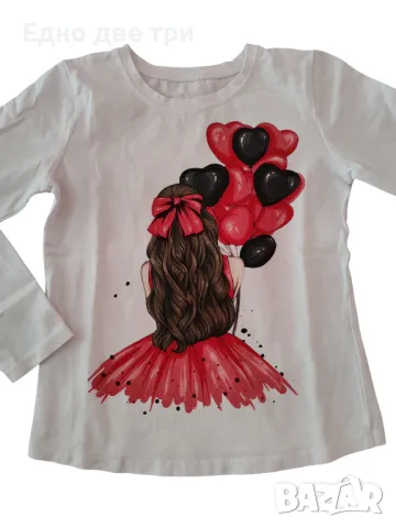 Детски блузи 128 см. , снимка 2 - Детски Блузи и туники - 48675387