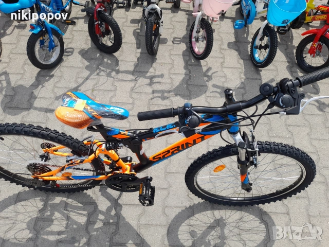 SPRINT Велосипед 24" ELEMENT черен, снимка 8 - Велосипеди - 53839409