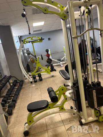 Професионални Уреди Crossover + lat pulldown + cable row, снимка 3 - Фитнес уреди - 53830133