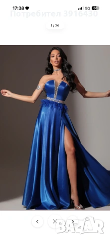 Официална/бална рокля Lorreti , снимка 3 - Рокли - 53260329