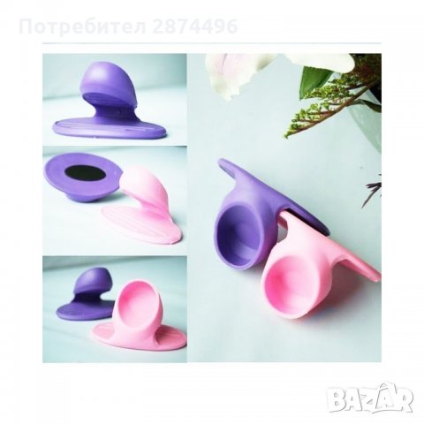 1277 Силиконова ръкохватка за горещи съдове, снимка 4 - Други стоки за дома - 35732131