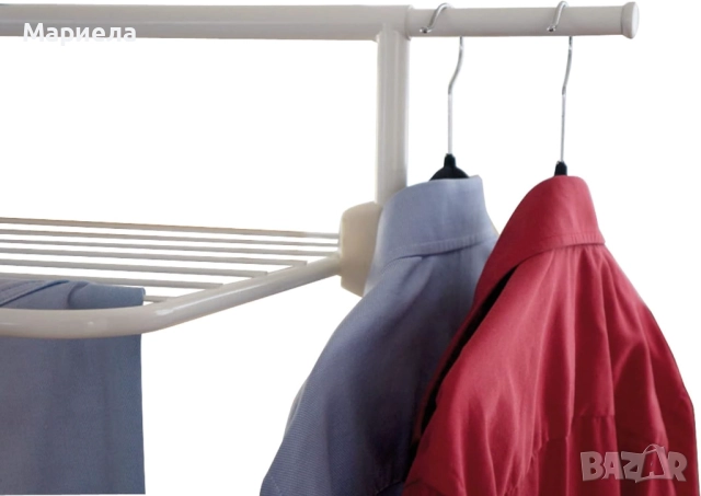 Тройна сушилня кула Rörets - здрава и гъвкава - три индивидуално сгъваеми рафта - разтегателни тръби, снимка 5 - Сушилници - 51748330