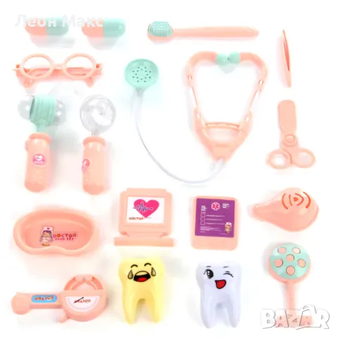 Детски зъболекарски комплект с кукла, течаща вода, снимка 9 - Кукли - 48398322