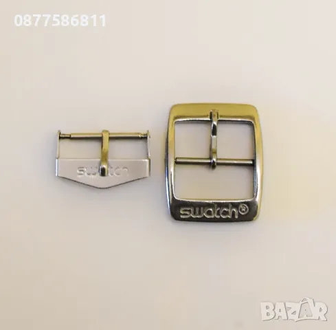 ОРИГИНАЛНА КАТАРАМА ЗА ЧАСОВНИК SWATCH ТОКА БЪКЕЛ ЧАСОВНИЦИ СТЪКЛО БАТЕРИЯ ПАТЕНТИ, снимка 4 - Каишки за часовници - 50261195