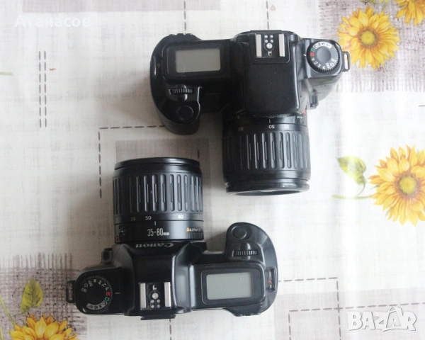 Фотоапарат Canon 1000 с обектив EF 35-80mm f/4-5.6 USM lens, снимка 6 - Фотоапарати - 53185294