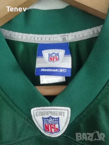 New York Jets Moss Reebok NFL XL+2 оригинална тениска фланелка jersey Джетс Ню Йорк, снимка 10 - Тениски - 50378485