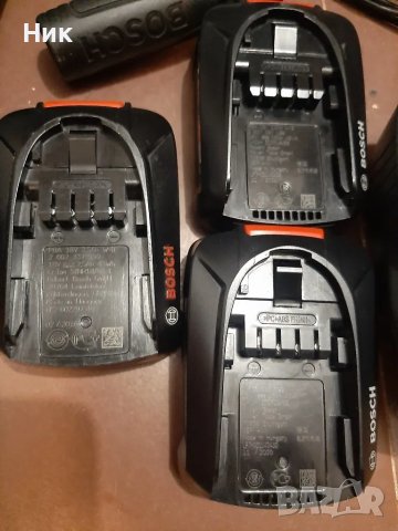 Ъглошлайф и батерии Бош 18v, снимка 5 - Други инструменти - 50391224