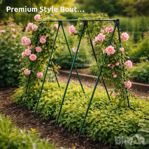 Градинска рамка тип пергола - издръжлива и устойчива - 4 броя, снимка 5 - Други стоки за дома - 53835933