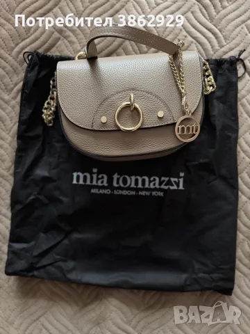 Mia Tomazzi – дамска чанта от естествена кожа