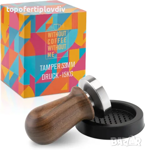 Тампер за кафемашина,NOUTEN  53 mm,15 kg, снимка 1