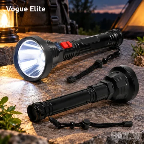 Тактически LED USB фенер