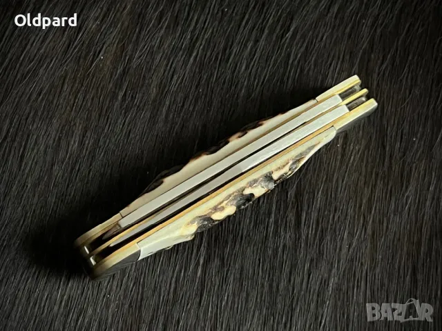 Ловен джобен нож PUMA SGB Trapper Stag  (6410631S), снимка 4 - Ножове - 48836657