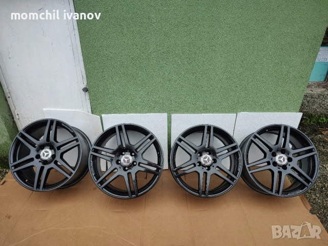 18" оригинални AMG джанти за Мерцедес Ц класа и Е класа, спорт пакет, снимка 2 - Гуми и джанти - 52479277
