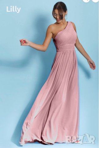 Официална рокля от шифон