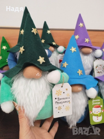 Коледен гном джудже ръчно изработени, снимка 4 - Коледни подаръци - 52451593