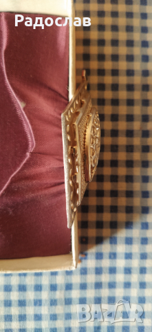 Български стар медальон , снимка 4 - Колиета, медальони, синджири - 44582141