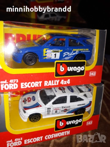 Bmw Ford Renault Peugeot Ferrari Porsche Lancia 1.43 Burago , снимка 5 - Колекции - 53658376