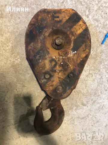 Кука за телфер или кран 2 тона. , снимка 2 - Други машини и части - 50075024