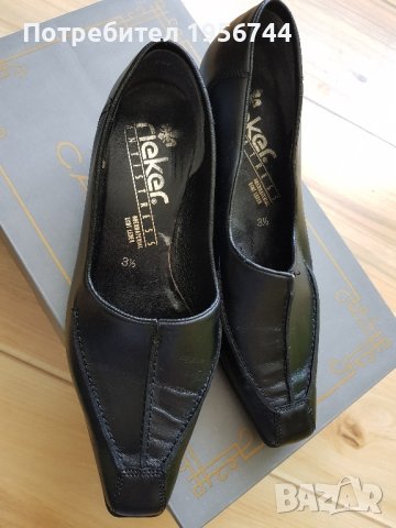 Обувки Rieker естествена кожа 37н, снимка 5 - Дамски ежедневни обувки - 42649809