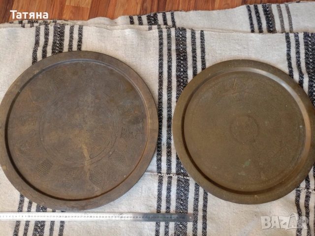 Големи подноси от бронз