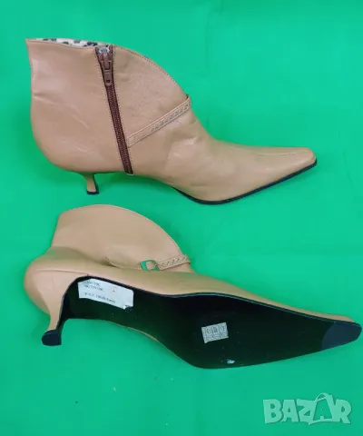 40-41 Боти от естествена кожа, снимка 5 - Дамски боти - 50256046