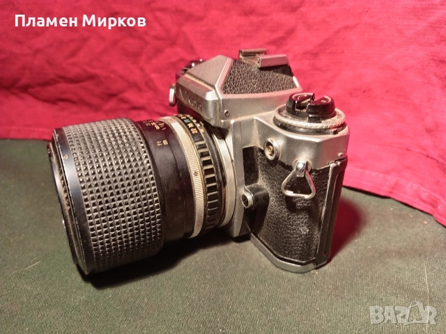 Колекционерски фотоапарат NIKON fe, снимка 4 - Фотоапарати - 53048672