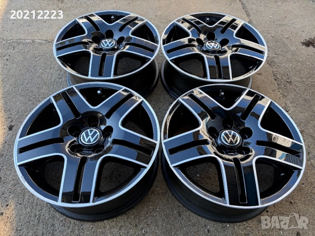 4 броя алуминиеви джанти за Volkswagen Golf,Bora,Polo 15, снимка 3 - Гуми и джанти - 53616338