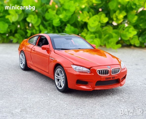 Метални колички: BMW M6 (БМВ), снимка 2 - Колекции - 34232846