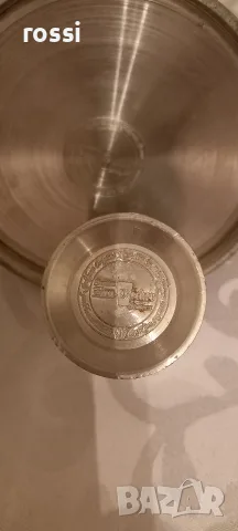 Красив немски сервиз от калай за ракия, греяна ракия, шотове. Неизползван., снимка 7 - Антикварни и старинни предмети - 56227884