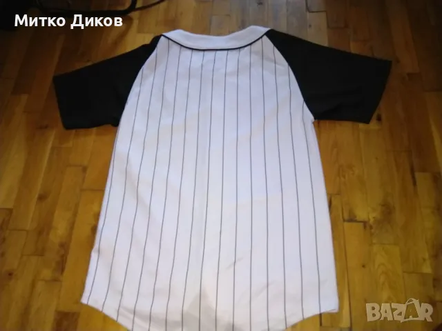 New York Yankees baseball бейзболна тениска маркова на Majestic размер М, снимка 8 - Бейзбол - 47359192