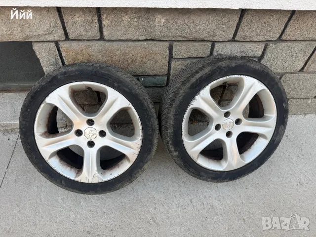 Джанти с гуми от Пежо 3008 4/108, снимка 2 - Автомобили и джипове - 53462595