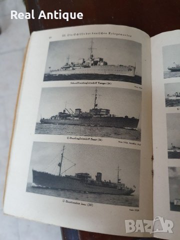 Антикварна немска книга- Германски военен флот- 1940 г, снимка 5 - Антикварни и старинни предмети - 39396701