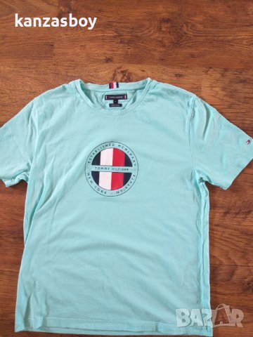 tommy hilfiger - страхотна мъжка тениска КАТО НОВА, снимка 5 - Тениски - 41915050