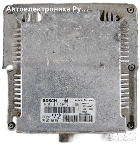 компютър Peugeot 807 2.0HDI, 9652590480, 0281011334 ,EDC15C2