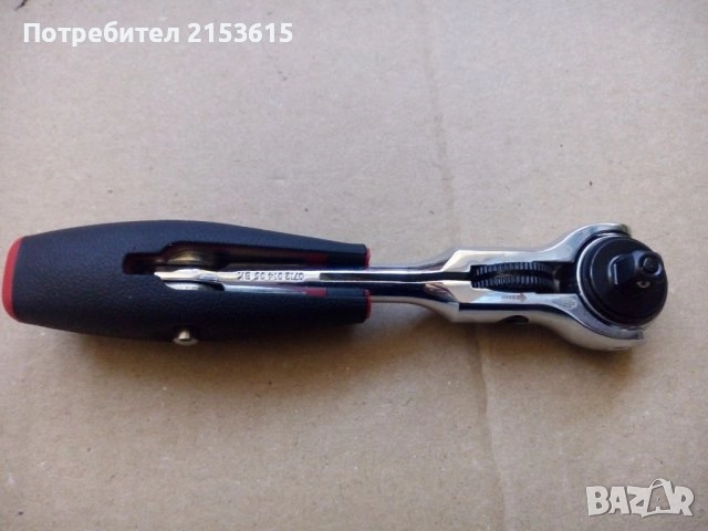 Wurth Zebra 1/4  тресчотка 72 зъба . Wurth Zebra 1/4 тресчотка 72 зъба с въртящата се глава , снимка 8 - Други инструменти - 43606029