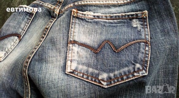 Jeans Le Temps des Cerises, 33, denim, Франция, снимка 4 - Дънки - 12907070