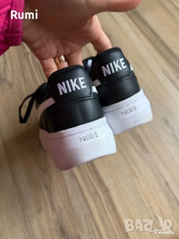 Оригинални дамски кецове Nike Court Vision Alta Leather! 41 н, снимка 10 - Кецове - 52188641