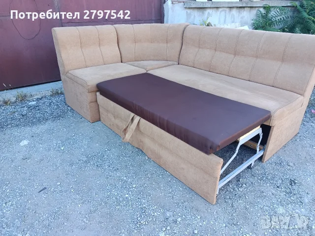 Кухненски ъгъл с опция "Сън", снимка 4 - Дивани и мека мебел - 55739199