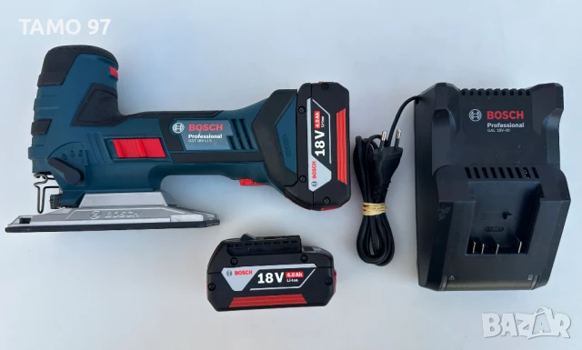 BOSCH GST 18V-Li S - Aкумулаторен прободен трион като нов!