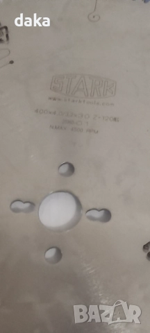 Циркулярен диск за ПВЦ и алуминий ф 400 мм, снимка 7 - Други машини и части - 51775117