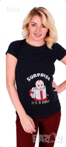 Тениски за бременни , снимка 6 - Дрехи за бременни - 36275569